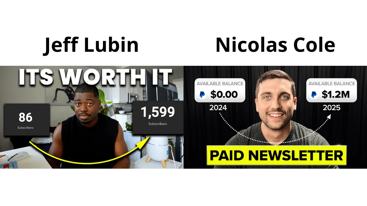 Newsletter growth thumbnail inspiration