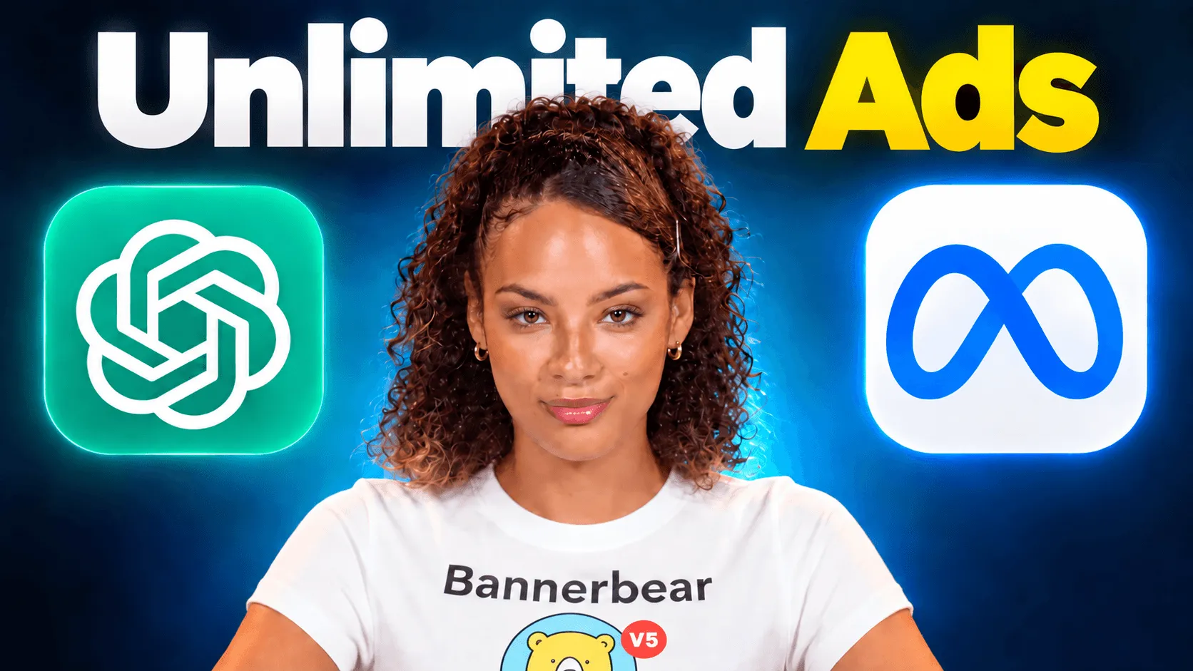 Localized ads thumbnail concept using ChatGPT and Bannerbear
